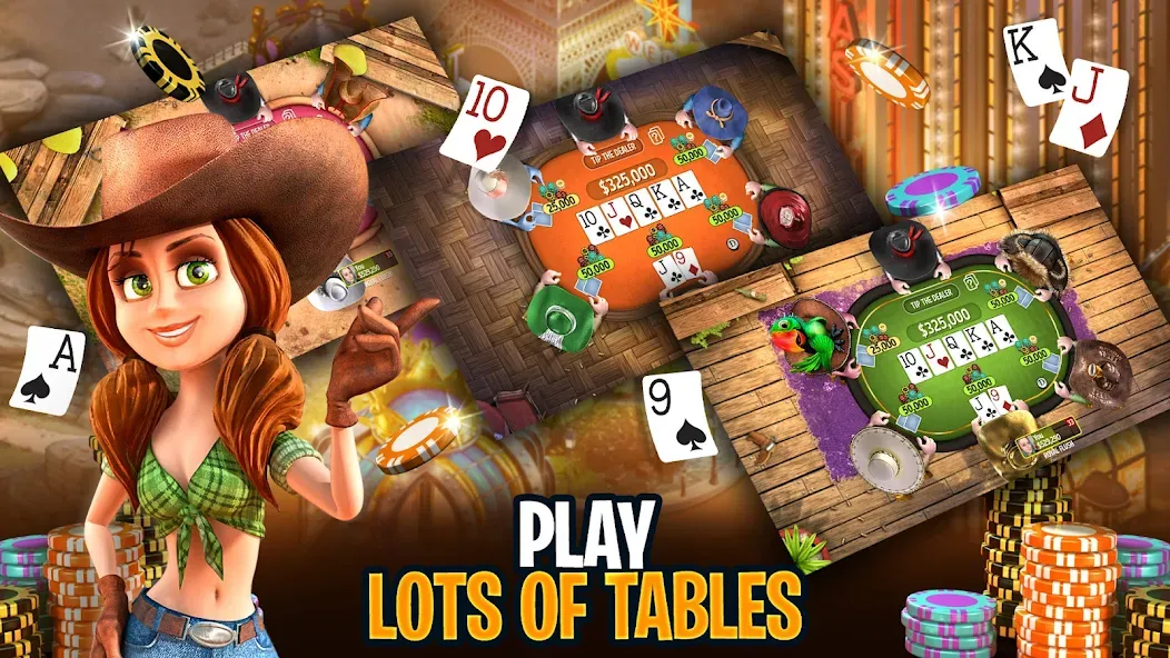 Скачать Governor of Poker 3 - Texas [MOD: безлимитные деньги и фишки] — скриншот 3