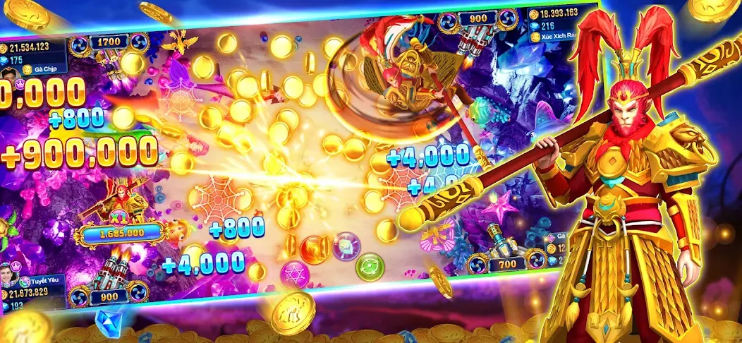 Скачать Dragon King:fish table games [MOD: безлимитные монеты и бонусы] на телефон — скриншот 3