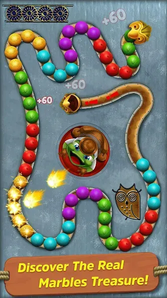 Скачать Marble Puzzle Legend [MOD: безлимитные жизни и подсказки] на телефон — скриншот 4