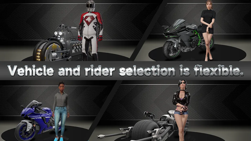 Spd Moto Dash2:Real Simulator [MOD: безлимитные деньги и топливо] последняя версия — скриншот 5