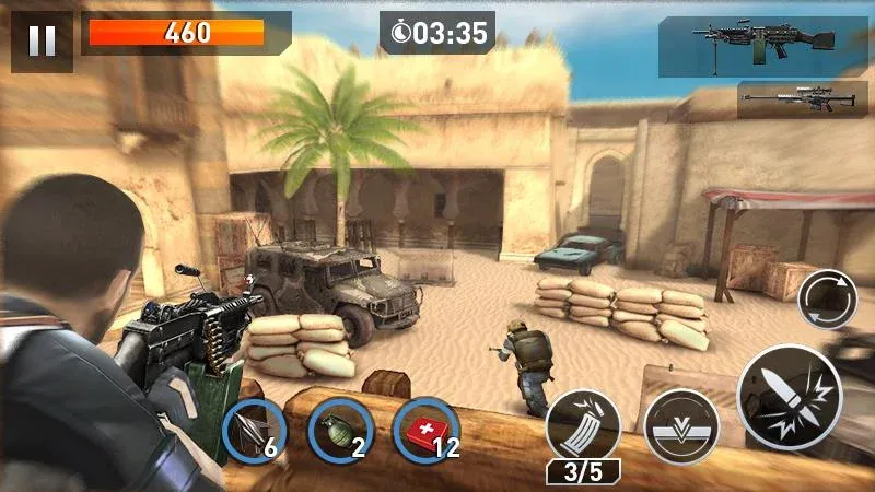 Elite Killer: SWAT [MOD: безлимитные патроны и открыто оружие] последняя версия — скриншот 2
