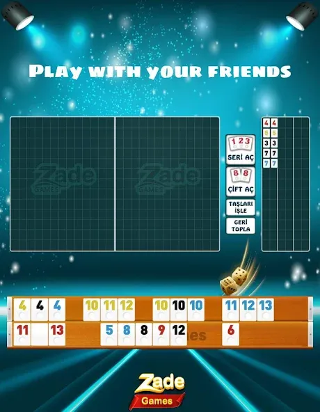 101 Okey Zade Games [MOD: безлимитные монеты и всё открыто] (Бесплатно / APK) — скриншот 1
