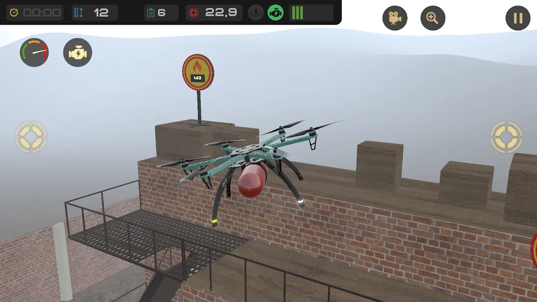 Скачать взлом Edu Drone Simulator [MOD: безлимитные монеты и все уровни] — скриншот 2