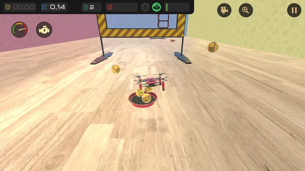 Скачать взлом Edu Drone Simulator [MOD: безлимитные монеты и все уровни] — скриншот 5