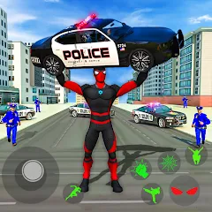 Скачать взлом Spider Miami Rope Hero Ninja [MOD: безлимитные деньги и суперсилы]