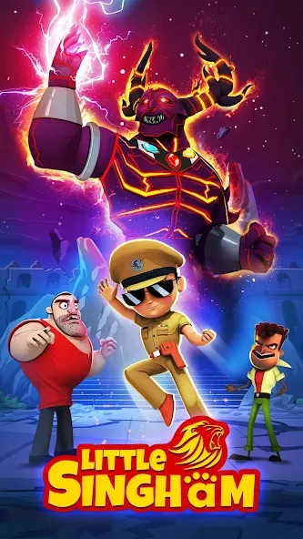 Скачать Little Singham [MOD: безлимитные монеты и усиления] на телефон — скриншот 1