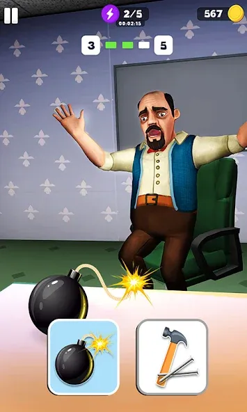 The Office : Prank The Boss [MOD: безлимитные монеты и подсказки] (Бесплатно / APK) — скриншот 5