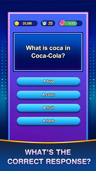 Trivia Crush [MOD: безлимитные подсказки и пропуски уровней] на Андроид — скриншот 3
