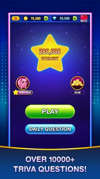 Trivia Crush [MOD: безлимитные подсказки и пропуски уровней] на Андроид — скриншот 4