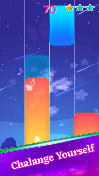 Скачать Pop Piano Fire : Magic Tiles 2 [MOD: безлимитные жизни и разблокированы песни] на телефон — скриншот 2