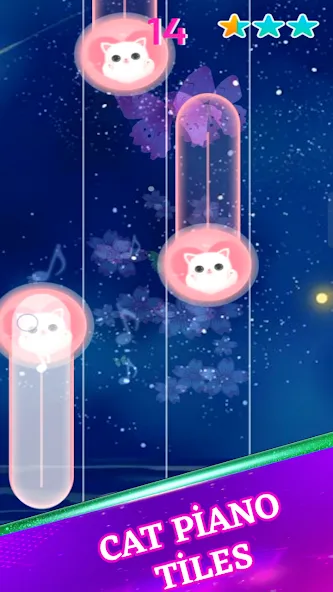 Скачать Pop Piano Fire : Magic Tiles 2 [MOD: безлимитные жизни и разблокированы песни] на телефон — скриншот 3