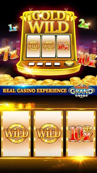 Скачать Vegas Grand Slots:Casino Games [MOD: безлимитные монеты и бонусы] — скриншот 2