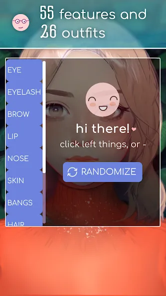 Скачать Live Portrait Maker: Girls [MOD: разблокированы все наряды] на телефон — скриншот 2