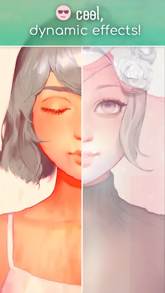 Скачать Live Portrait Maker: Girls [MOD: разблокированы все наряды] на телефон — скриншот 4