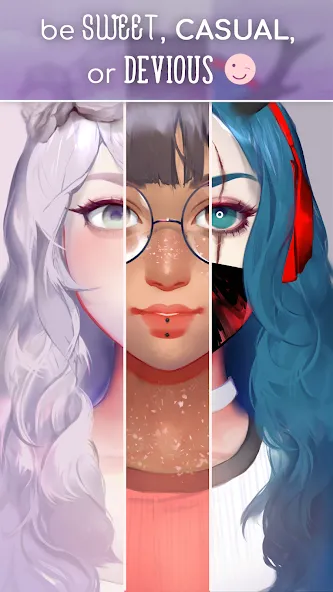 Скачать Live Portrait Maker: Girls [MOD: разблокированы все наряды] на телефон — скриншот 5