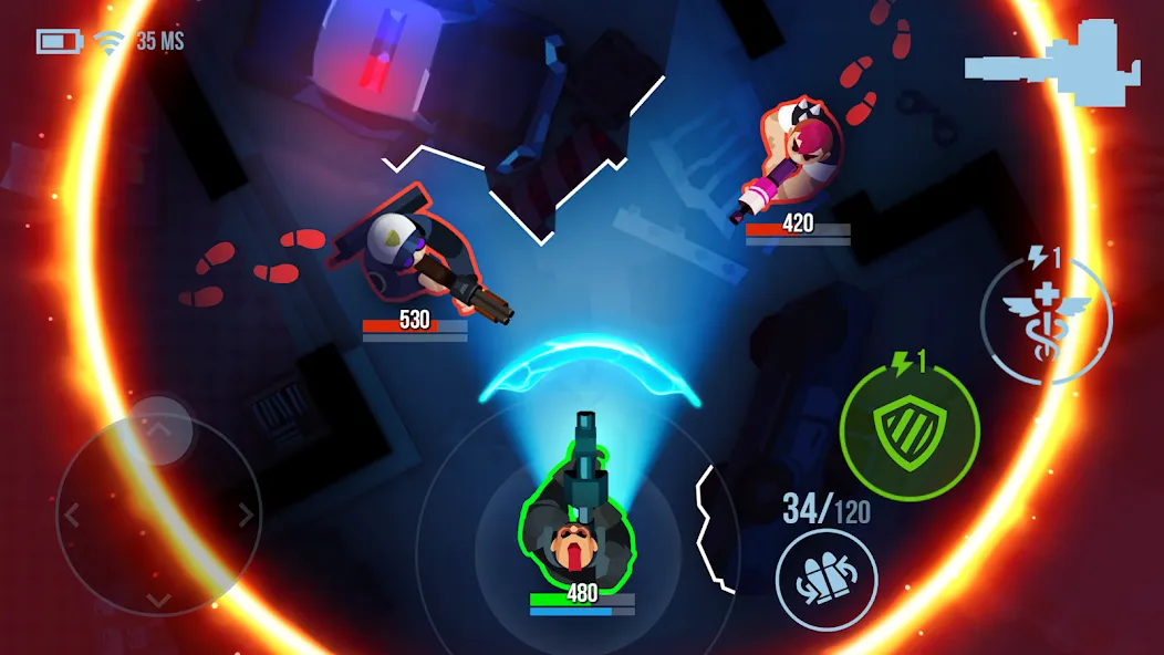 Скачать Bullet Echo [MOD: неограниченные патроны и ресурсы] — скриншот 3