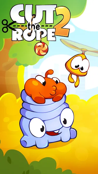 Cut the Rope 2 [MOD: безлимитные монеты и открыты уровни] — Скачать бесплатно (APK) — скриншот 1