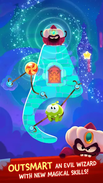 Cut the Rope: Magic [MOD: безлимитные монеты и все уровни] на Андроид — скриншот 2