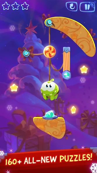 Cut the Rope: Magic [MOD: безлимитные монеты и все уровни] на Андроид — скриншот 3