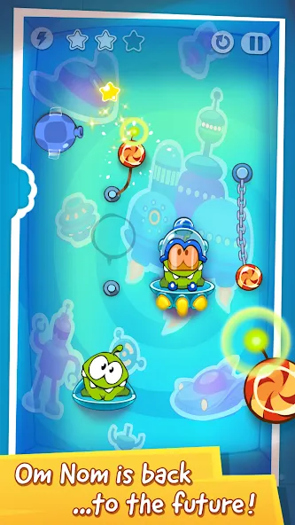 Cut the Rope: Time Travel [MOD: безлимитные подсказки и открыты все уровни] (Бесплатно / APK) — скриншот 3