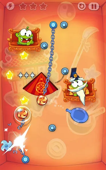 Cut the Rope: Time Travel [MOD: безлимитные подсказки и открыты все уровни] (Бесплатно / APK) — скриншот 5
