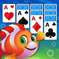 Solitaire Fish Klondike Card [MOD: без рекламы и много монет] на Андроид