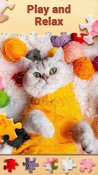 Puzzle Villa－HD Jigsaw Puzzles [MOD: безлимитные подсказки и открыты все пазлы] на Андроид — скриншот 2