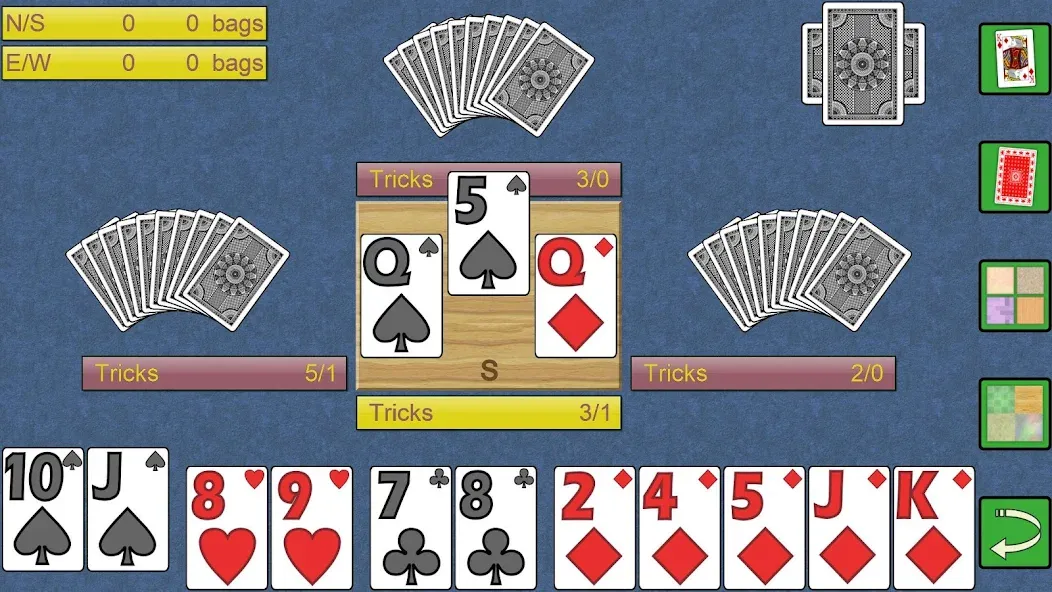Скачать взлом Spades V+, spades card game [MOD: безлимитные монеты и подсказки] — скриншот 1