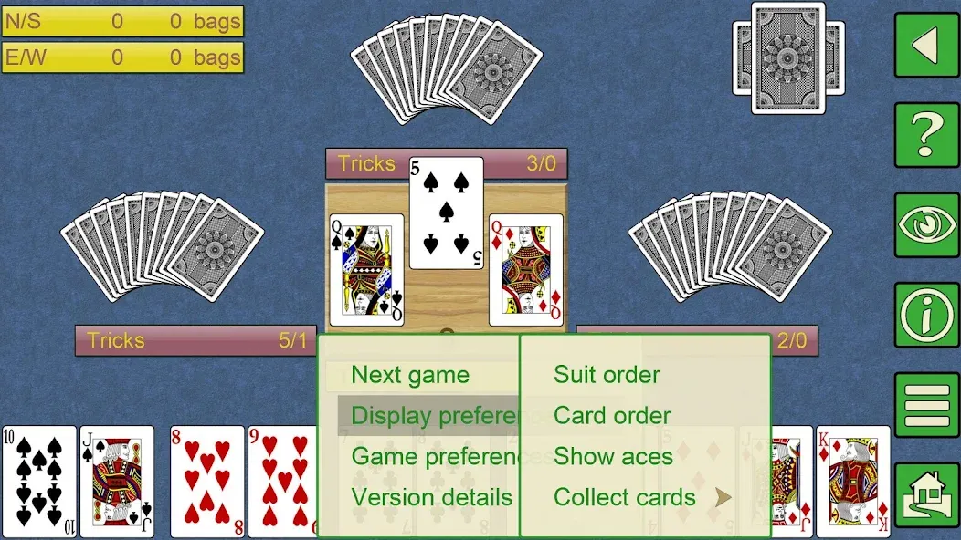 Скачать взлом Spades V+, spades card game [MOD: безлимитные монеты и подсказки] — скриншот 3