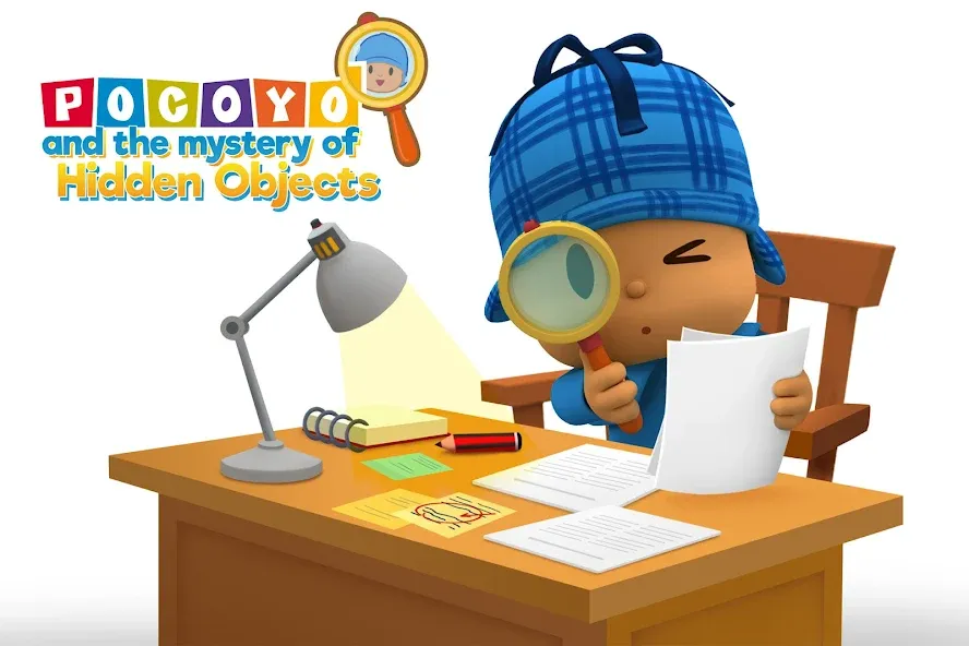 Pocoyo and the Hidden Objects. [MOD: все предметы легко найти] на Андроид — скриншот 1