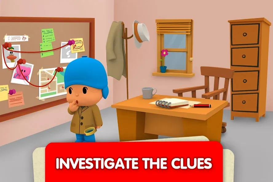 Pocoyo and the Hidden Objects. [MOD: все предметы легко найти] на Андроид — скриншот 2