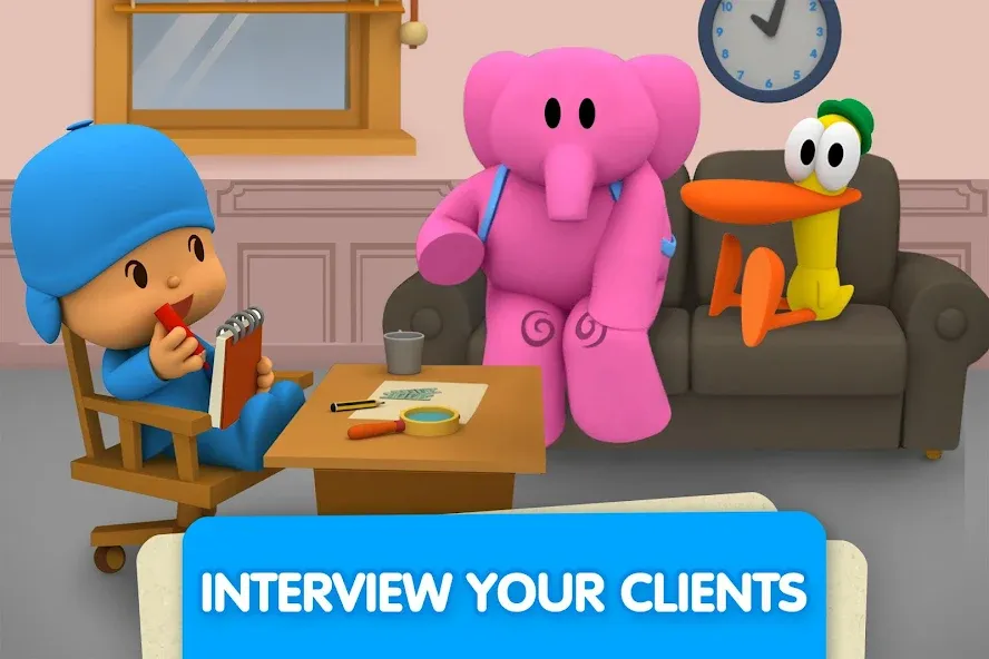 Pocoyo and the Hidden Objects. [MOD: все предметы легко найти] на Андроид — скриншот 3