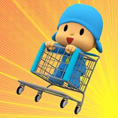 Pocoyo Run & Fun: Cartoon Jump [MOD: без рекламы и бесконечные жизни] последняя версия