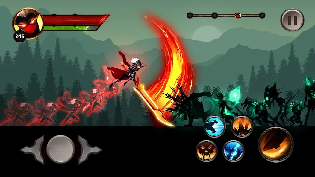 Stickman Legends Offline Games [MOD: безлимитные деньги и мощное оружие] последняя версия — скриншот 5