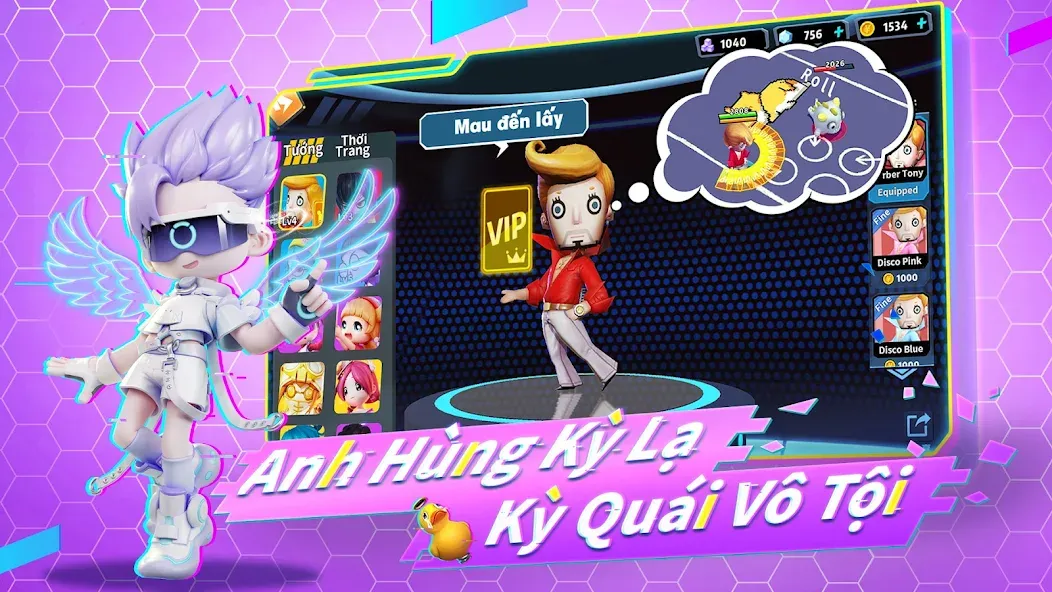 Đấu Trường Kỳ Lạ - Gzone [MOD: безлимитные ресурсы и разблокировано всё] (Бесплатно / APK) — скриншот 2