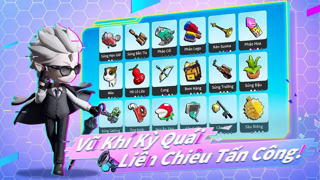 Đấu Trường Kỳ Lạ - Gzone [MOD: безлимитные ресурсы и разблокировано всё] (Бесплатно / APK) — скриншот 4