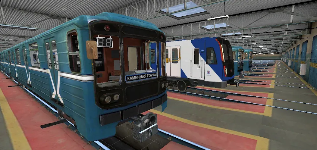 Скачать Minsk Subway Simulator [MOD: безлимитные деньги и всё открыто] — скриншот 1