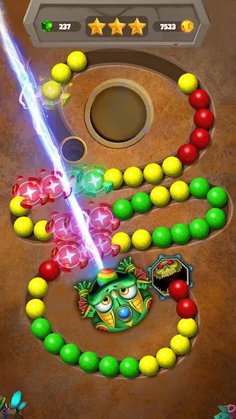 Скачать взлом Marble Bubbles: Blast Pop Game [MOD: безлимитные монеты и жизни] — скриншот 2