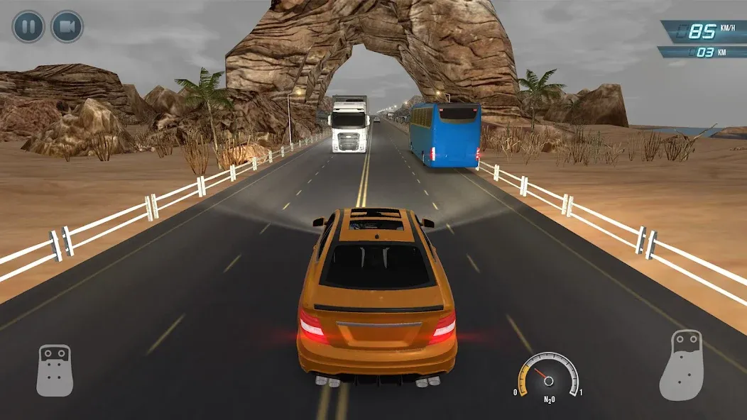 Скачать Traffic Driver 2 [MOD: безлимитные деньги и все машины открыты] на телефон — скриншот 1