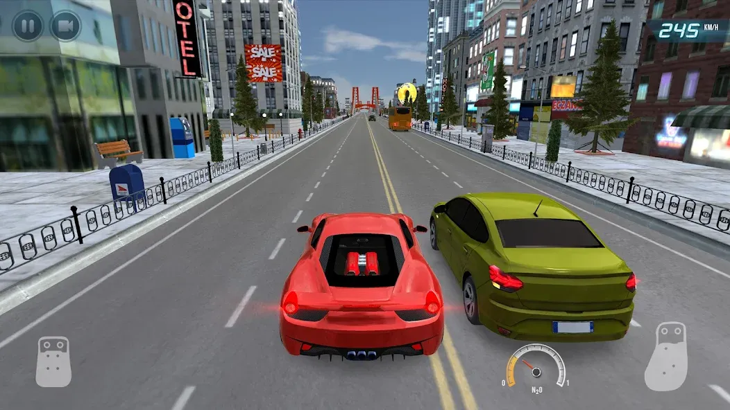 Скачать Traffic Driver 2 [MOD: безлимитные деньги и все машины открыты] на телефон — скриншот 5