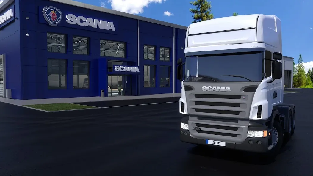 Скачать Truck Simulator : Ultimate [MOD: безлимитные деньги и топливо] — скриншот 1