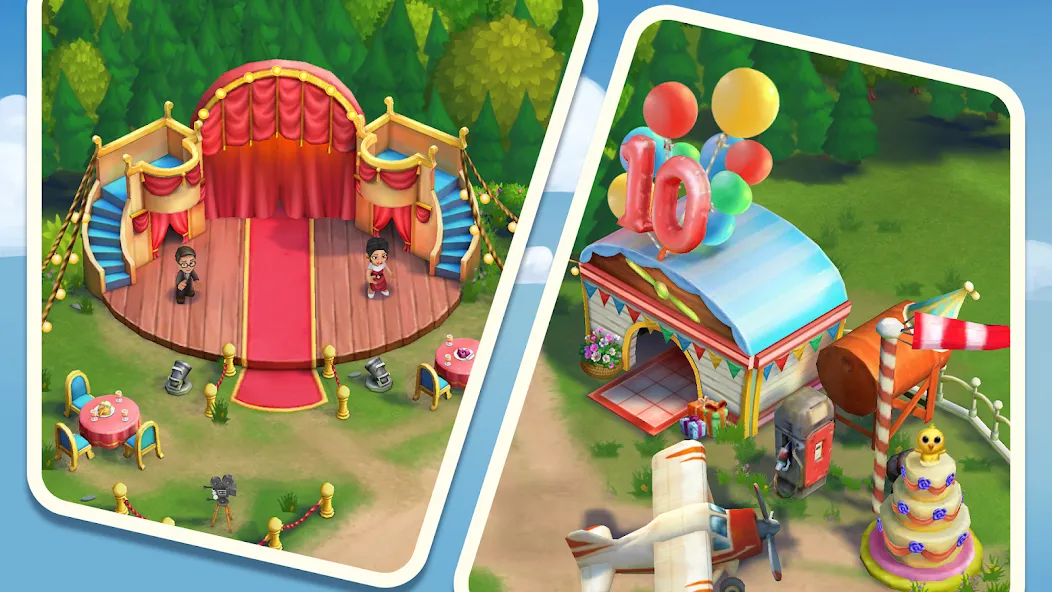 FarmVille 2: Country Escape [MOD: безлимитные монеты и ресурсы] — Скачать бесплатно (APK) — скриншот 2