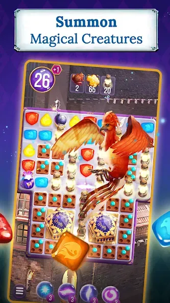 Скачать Harry Potter: Puzzles & Spells [MOD: безлимитные монеты и бустеры] на телефон — скриншот 4