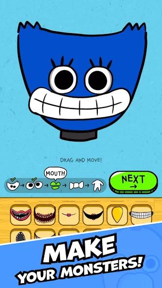Скачать взлом Monster Playtime : Makeover [MOD: безлимитные монеты и открыты уровни] — скриншот 4