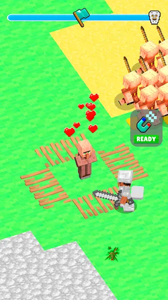 Craft Commander – Mine & Build [MOD: безлимитные ресурсы и быстрая добыча] (Бесплатно / APK) — скриншот 2