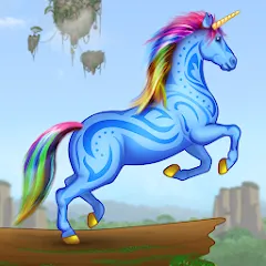Скачать взлом Unicorn Dash: Magical Run [MOD: безлимитные монеты и ускорение бега]