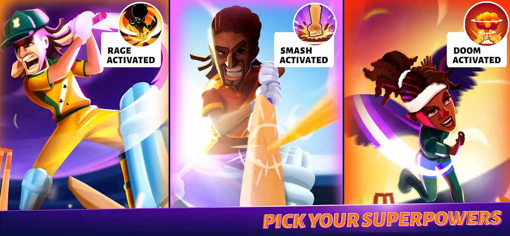 Скачать Hitwicket An Epic Cricket Game [MOD: безлимитные деньги и энергия] — скриншот 5