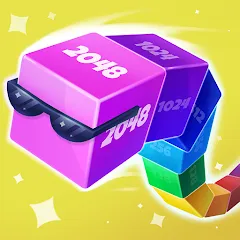 Взломанная Cube Arena 2048: Merge Numbers [MOD: безлимитные деньги и все бонусы] на Андроид