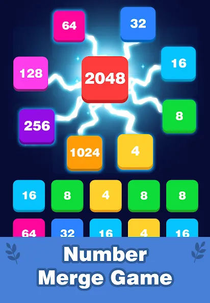 2248 Number block puzzle 2048 [MOD: безлимитные подсказки и отмены ходов] последняя версия — скриншот 1