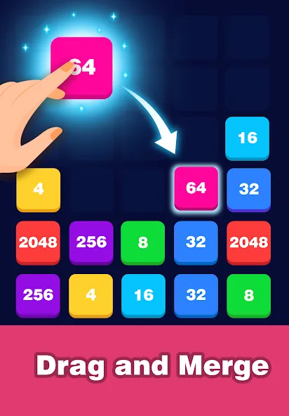 2248 Number block puzzle 2048 [MOD: безлимитные подсказки и отмены ходов] последняя версия — скриншот 4